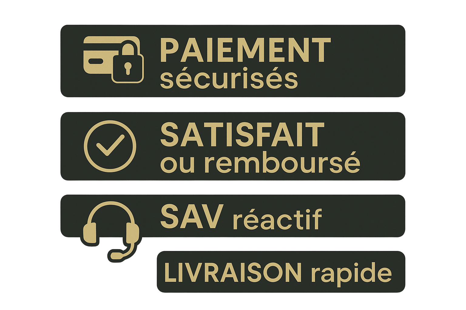 Paiements sécurisés