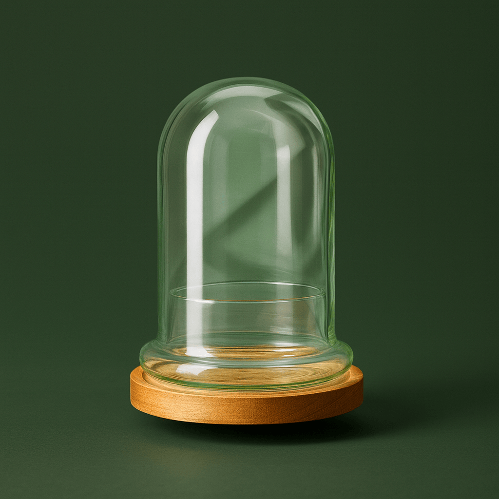 Dôme Terrarium en verre | Terranys Terranys