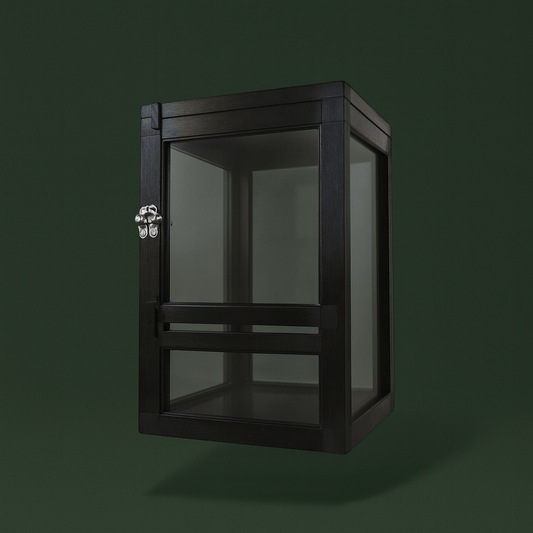 Cage noir en métal a Lézard | Terranys Terranys