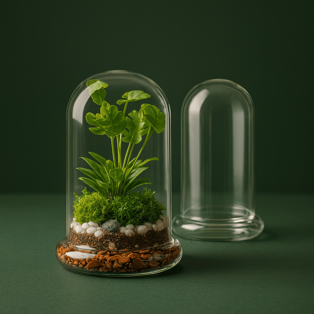 Dôme Terrarium en verre | Terranys Terranys