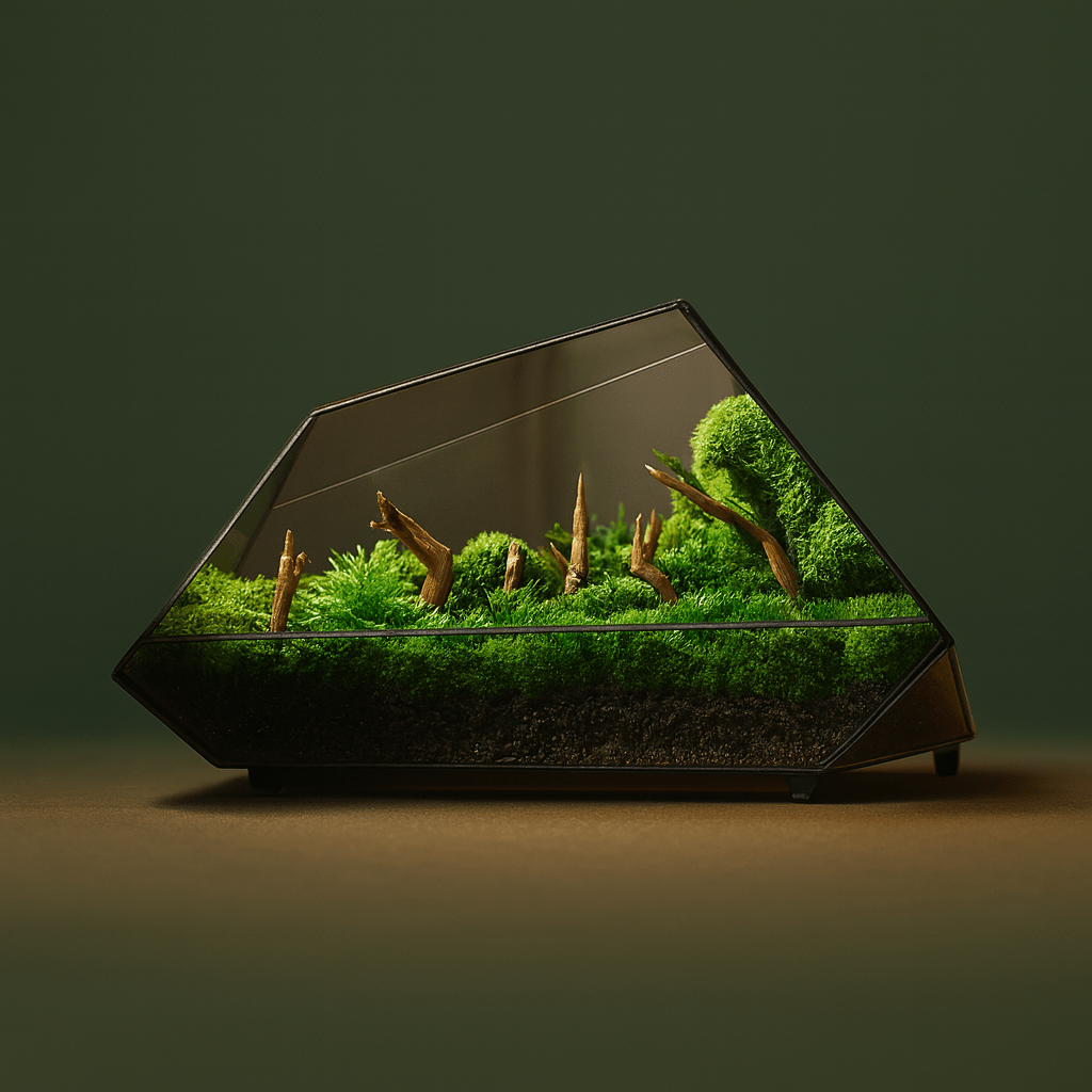 Grand Bocal en Verre pour Terrarium | Terranys Terranys