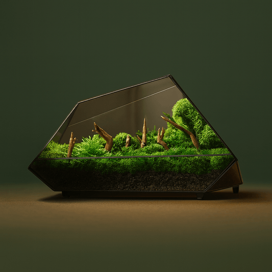 Grand Bocal en Verre pour Terrarium | Terranys Terranys