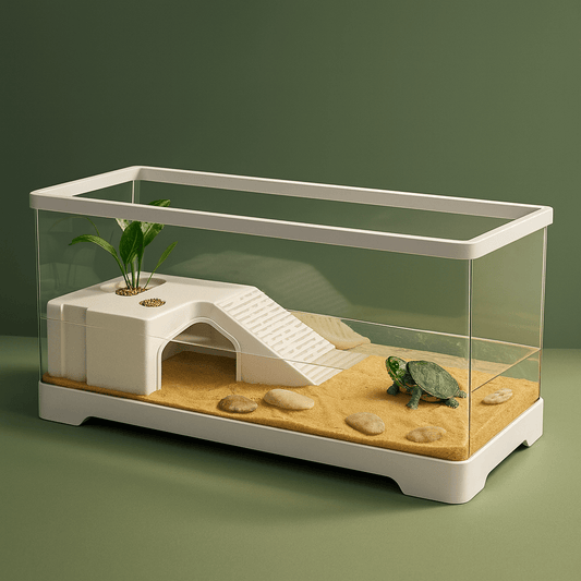 Habitat pour Tortue en verre | Terranys Terranys
