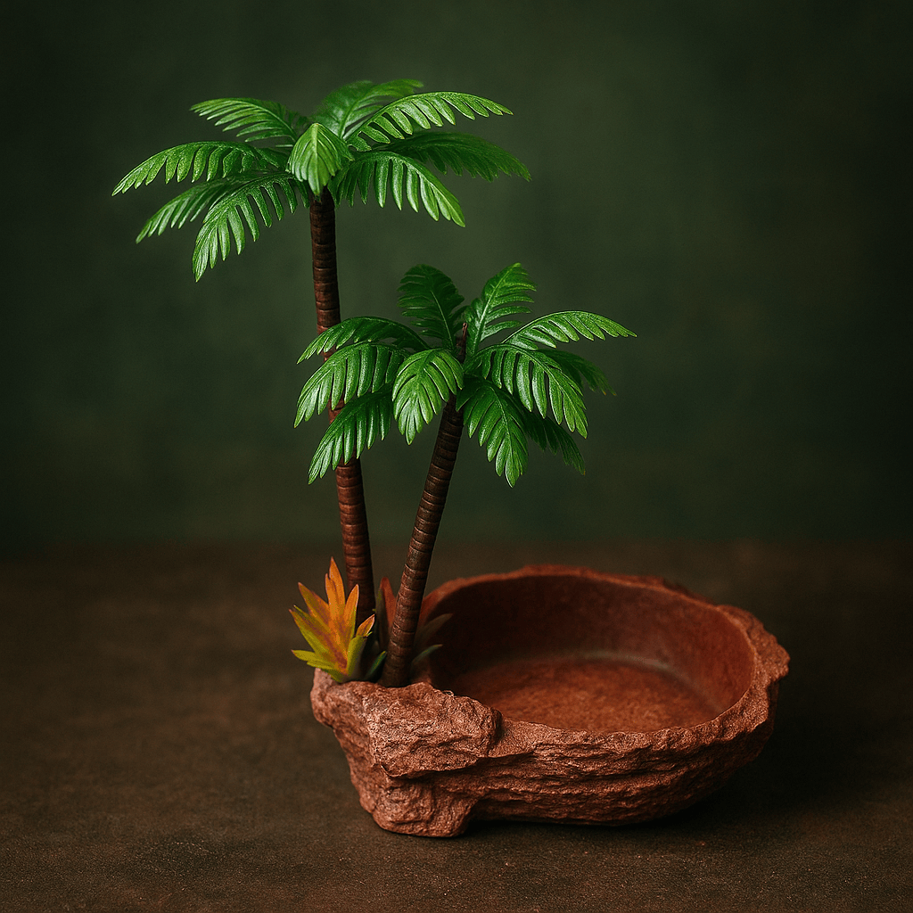 Mangeoire en palmier Aquarium | Terranys Terranys