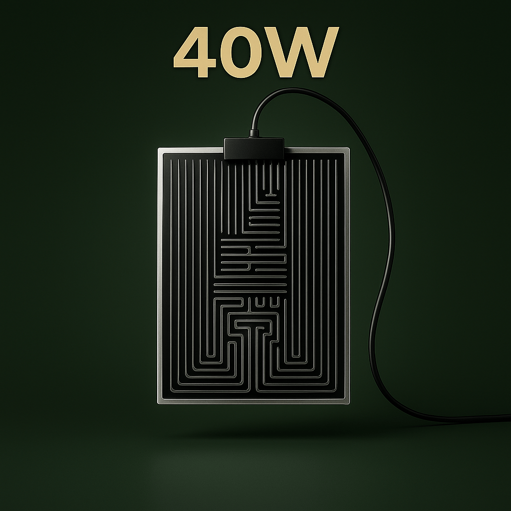 Tapis Chauffant Carré Terrarium | Terranys Terranys