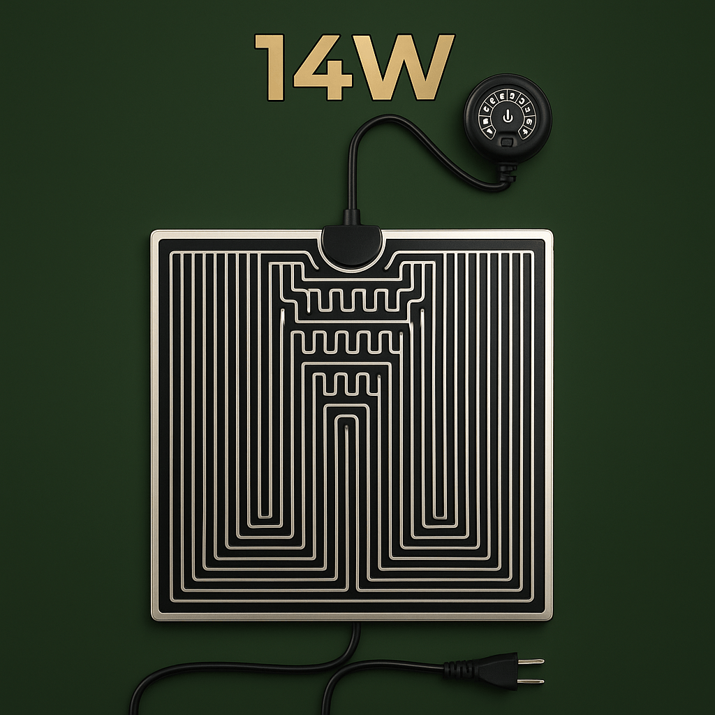 Tapis Chauffant Reptile 14W | Terranys Terranys