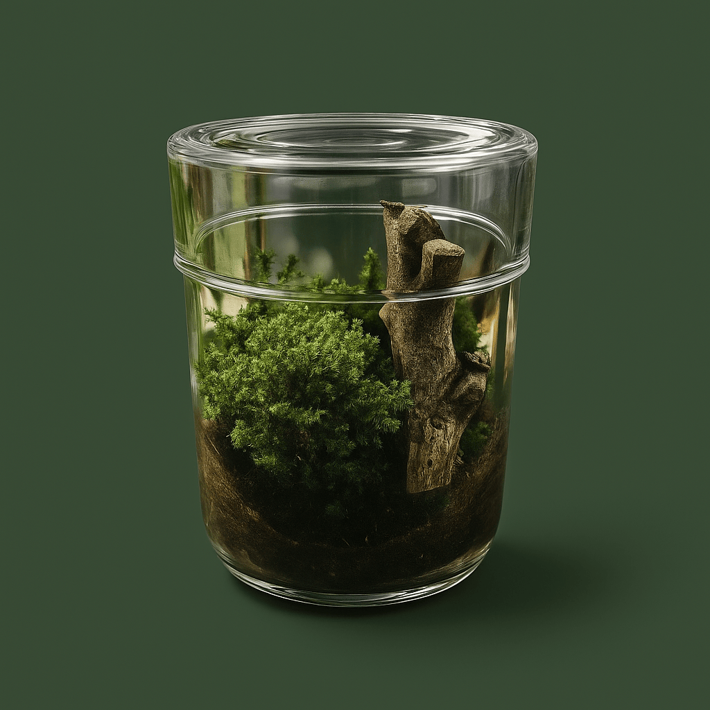 Terrarium Cylindre en verre | Terranys Terranys