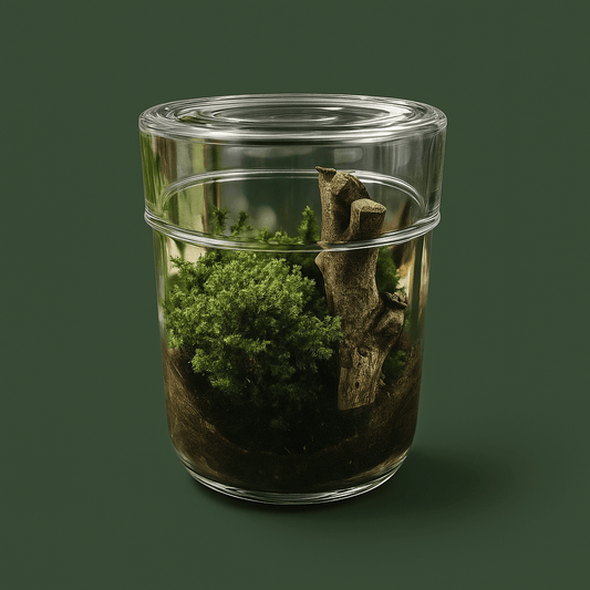 Terrarium Cylindre en verre | Terranys Terranys