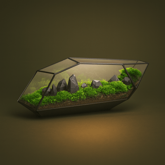 Terrarium en Verre géométrique | Terranys Terranys
