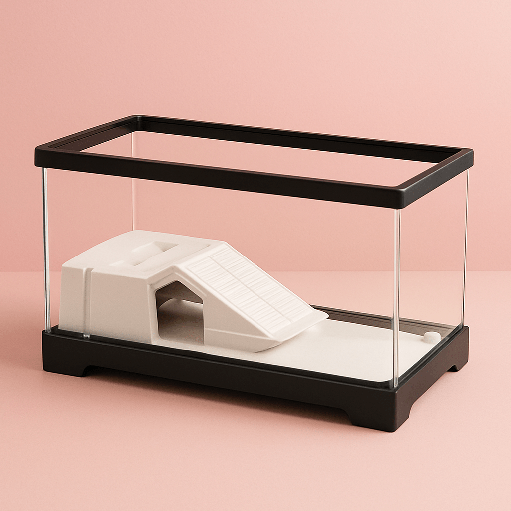 Terrarium noir pour Tortue | Terranys Terranys