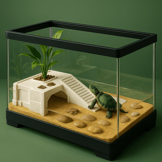 Terrarium noir pour Tortue | Terranys Terranys